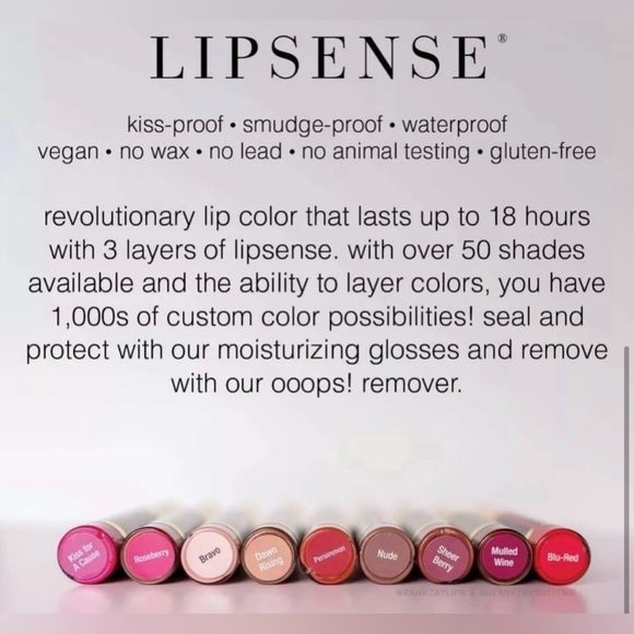 LipSense Sealed Mauve Ice Lip Color Full Size New and Sealed - Picture 3 of 3